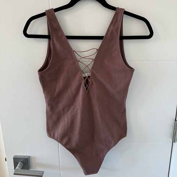 Wilfred Free Plunge Bodysuit - Picture 1 of 3
